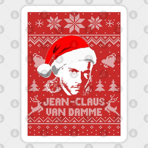 Jean Claus Van Damme Sticker by Nerd_art